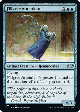 Filigree Attendant [Jumpstart 2022] MTG Single Magic: The Gathering    | Red Claw Gaming