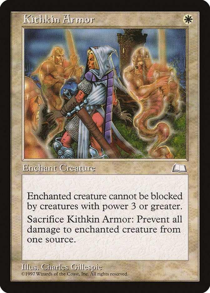 Kithkin Armor [Weatherlight] MTG Single Magic: The Gathering    | Red Claw Gaming