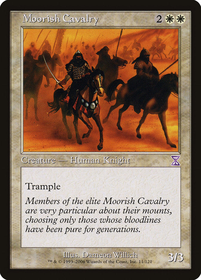 Moorish Cavalry [Time Spiral Timeshifted] MTG Single Magic: The Gathering    | Red Claw Gaming