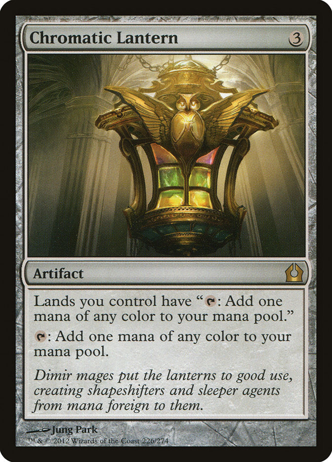 Chromatic Lantern [Return to Ravnica] MTG Single Magic: The Gathering    | Red Claw Gaming