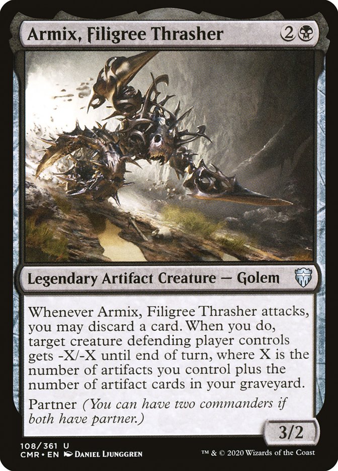 Armix, Filigree Thrasher [Commander Legends] MTG Single Magic: The Gathering    | Red Claw Gaming