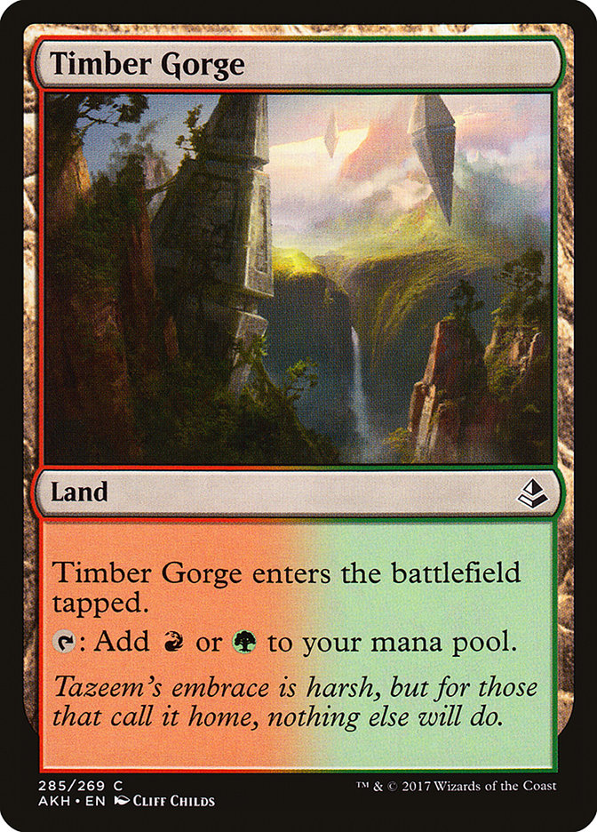 Timber Gorge [Amonkhet] MTG Single Magic: The Gathering    | Red Claw Gaming