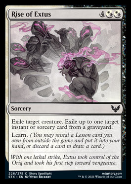 Rise of Extus [Strixhaven: School of Mages] MTG Single Magic: The Gathering    | Red Claw Gaming