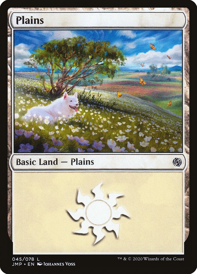 Plains (45) [Jumpstart] MTG Single Magic: The Gathering    | Red Claw Gaming