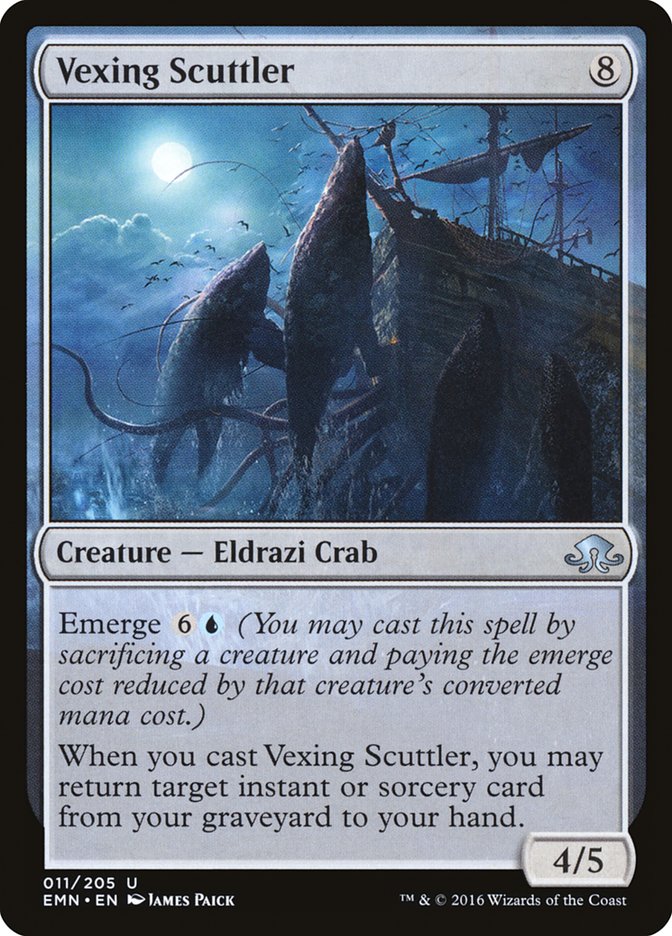 Vexing Scuttler [Eldritch Moon] MTG Single Magic: The Gathering    | Red Claw Gaming