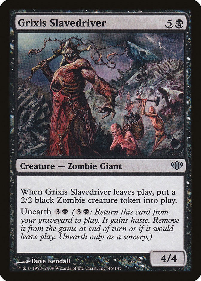Grixis Slavedriver [Conflux] MTG Single Magic: The Gathering    | Red Claw Gaming