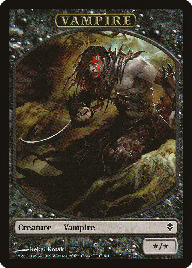 Vampire Token [Zendikar Tokens] MTG Single Magic: The Gathering    | Red Claw Gaming