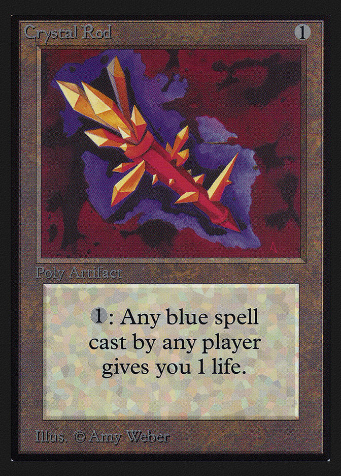 Crystal Rod [Collectors' Edition] MTG Single Magic: The Gathering    | Red Claw Gaming