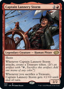 Captain Lannery Storm [Jumpstart 2022] MTG Single Magic: The Gathering    | Red Claw Gaming