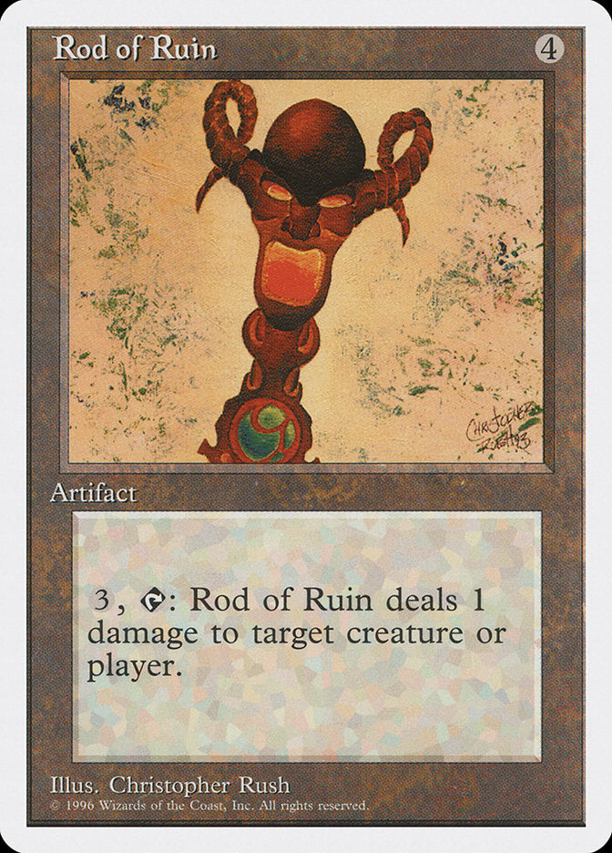 Rod of Ruin [Introductory Two-Player Set] MTG Single Magic: The Gathering    | Red Claw Gaming