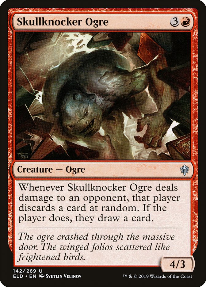 Skullknocker Ogre [Throne of Eldraine] MTG Single Magic: The Gathering    | Red Claw Gaming
