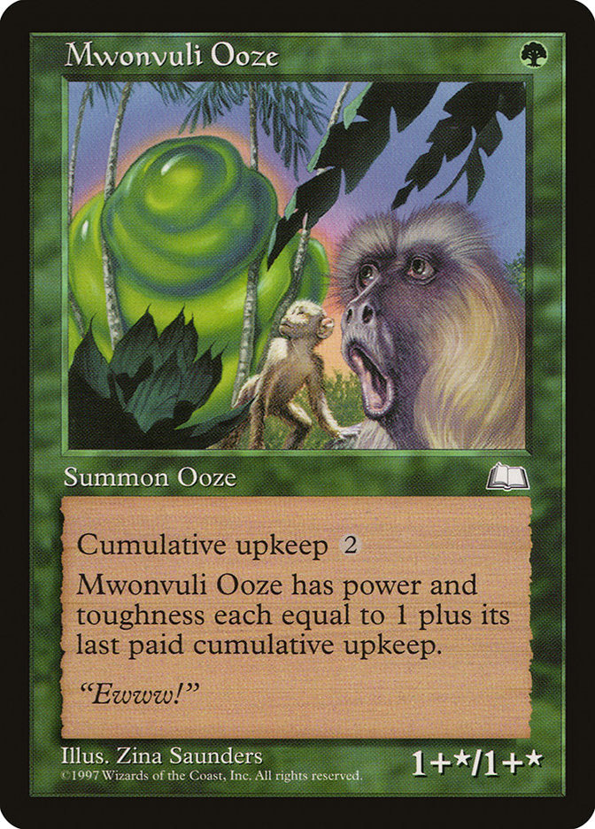 Mwonvuli Ooze [Weatherlight] MTG Single Magic: The Gathering    | Red Claw Gaming