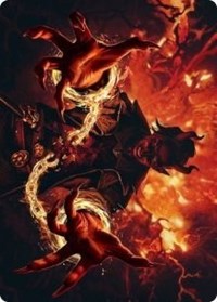 Tibalt's Trickery Art Card [Kaldheim Art Series] MTG Single Magic: The Gathering    | Red Claw Gaming