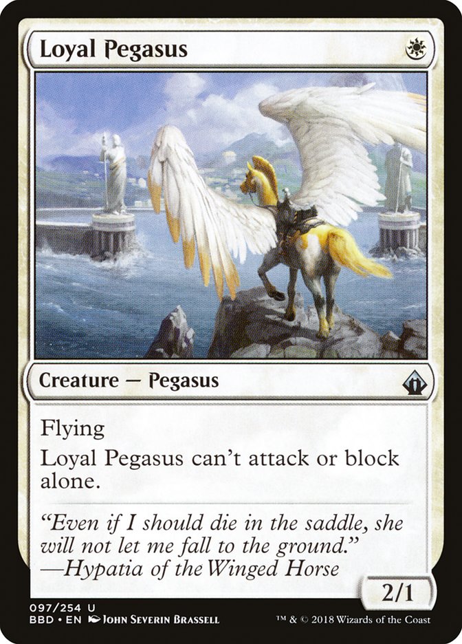 Loyal Pegasus [Battlebond] MTG Single Magic: The Gathering    | Red Claw Gaming