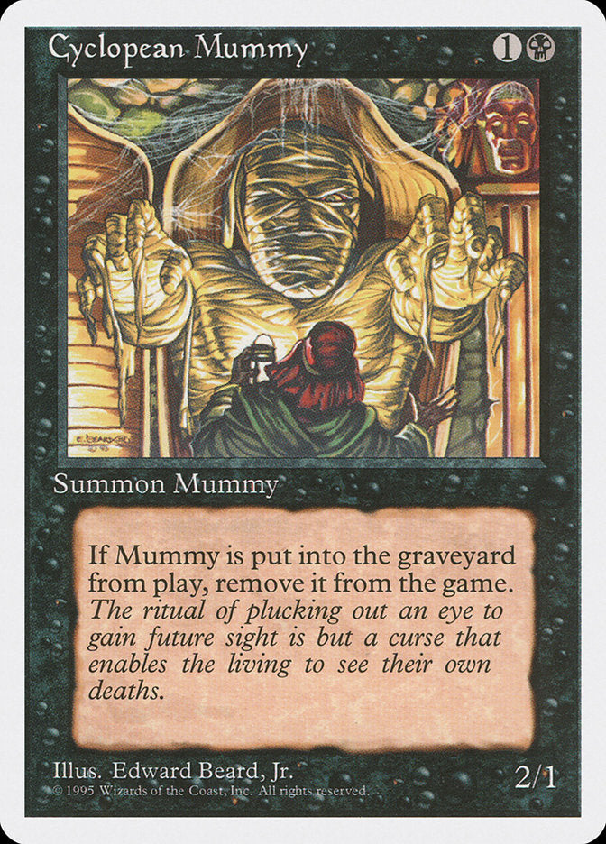 Cyclopean Mummy [Fourth Edition] MTG Single Magic: The Gathering    | Red Claw Gaming