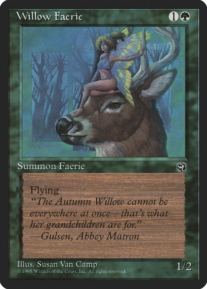 Willow Faerie (Gulsen Flavor Text) [Homelands] MTG Single Magic: The Gathering    | Red Claw Gaming