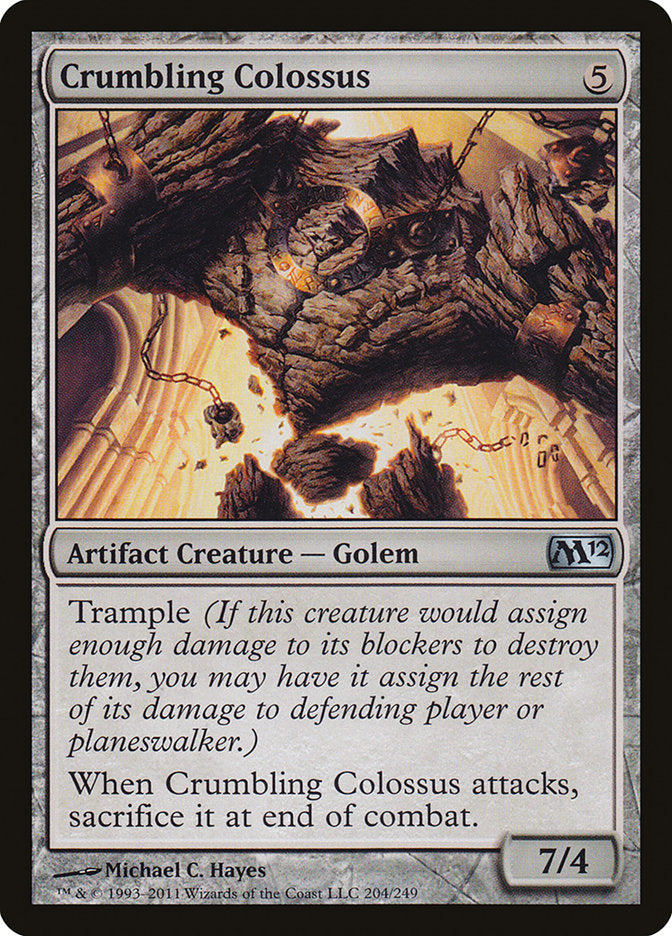 Crumbling Colossus [Magic 2012] MTG Single Magic: The Gathering    | Red Claw Gaming