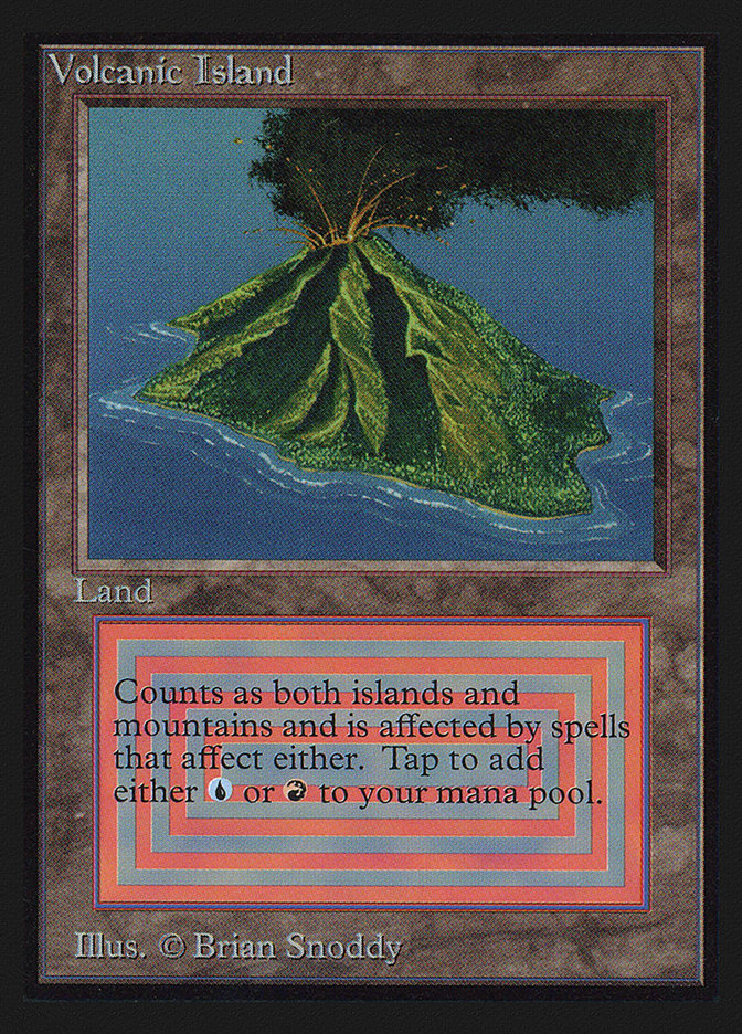 Volcanic Island [International Collectors' Edition] MTG Single Magic: The Gathering    | Red Claw Gaming