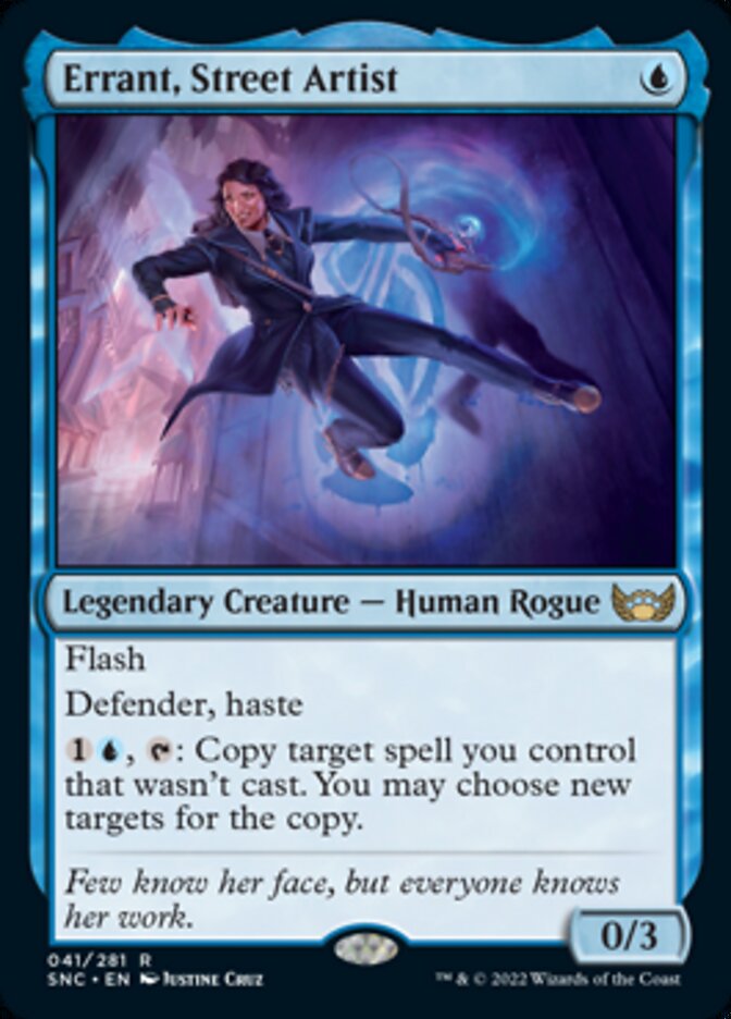 Errant, Street Artist [Streets of New Capenna] MTG Single Magic: The Gathering    | Red Claw Gaming