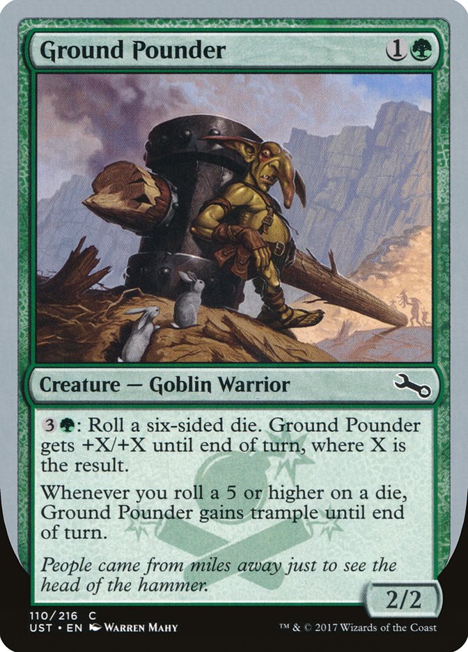 Ground Pounder [Unstable] MTG Single Magic: The Gathering    | Red Claw Gaming