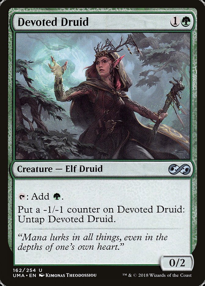 Devoted Druid [Ultimate Masters] MTG Single Magic: The Gathering    | Red Claw Gaming