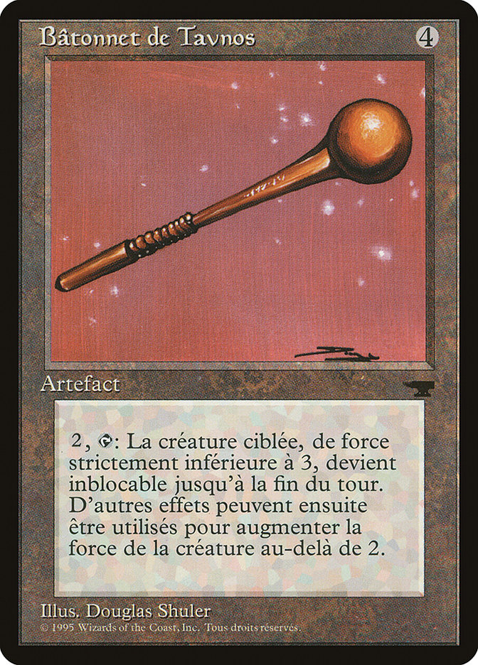 Tawnos's Wand (French) - "Batonnet de Tavnos" [Renaissance] MTG Single Magic: The Gathering    | Red Claw Gaming