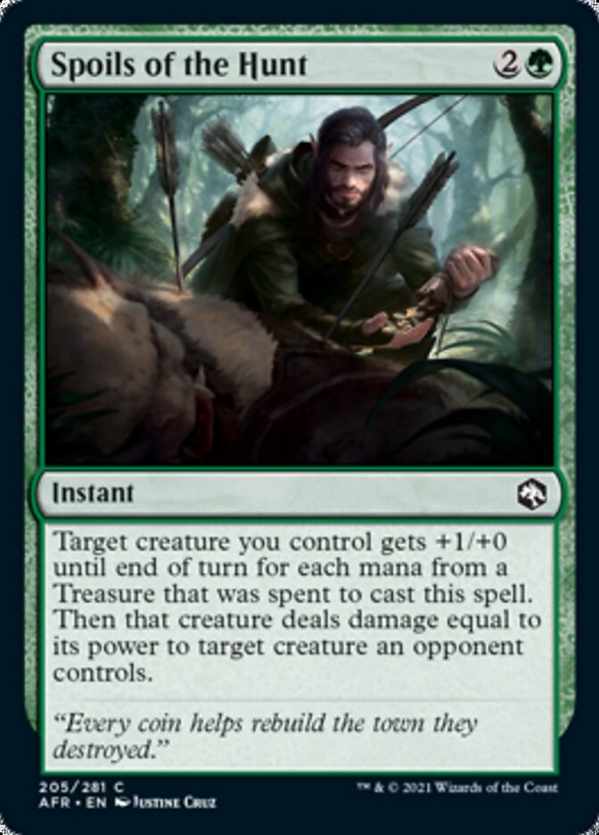 Spoils of the Hunt [Dungeons & Dragons: Adventures in the Forgotten Realms] MTG Single Magic: The Gathering    | Red Claw Gaming