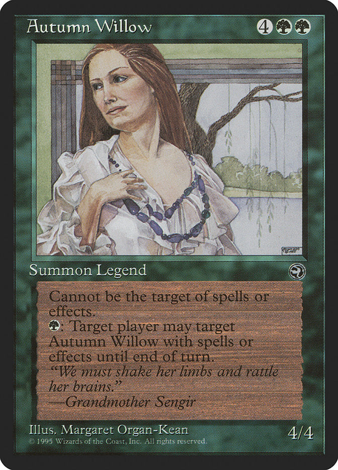 Autumn Willow [Homelands] MTG Single Magic: The Gathering    | Red Claw Gaming