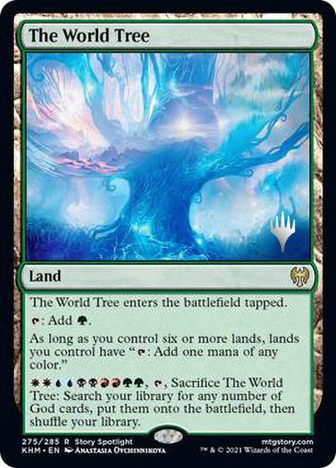 The World Tree (Promo Pack) [Kaldheim Promos] MTG Single Magic: The Gathering    | Red Claw Gaming