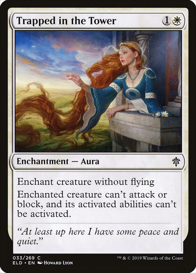 Trapped in the Tower [Throne of Eldraine] MTG Single Magic: The Gathering    | Red Claw Gaming