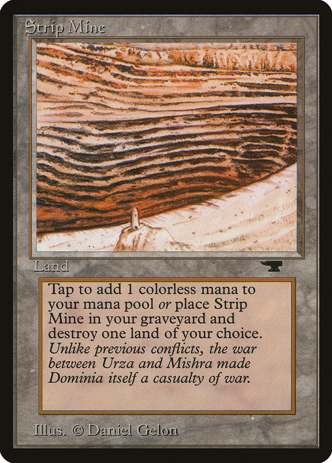 Strip Mine (Tower) [Antiquities] MTG Single Magic: The Gathering    | Red Claw Gaming