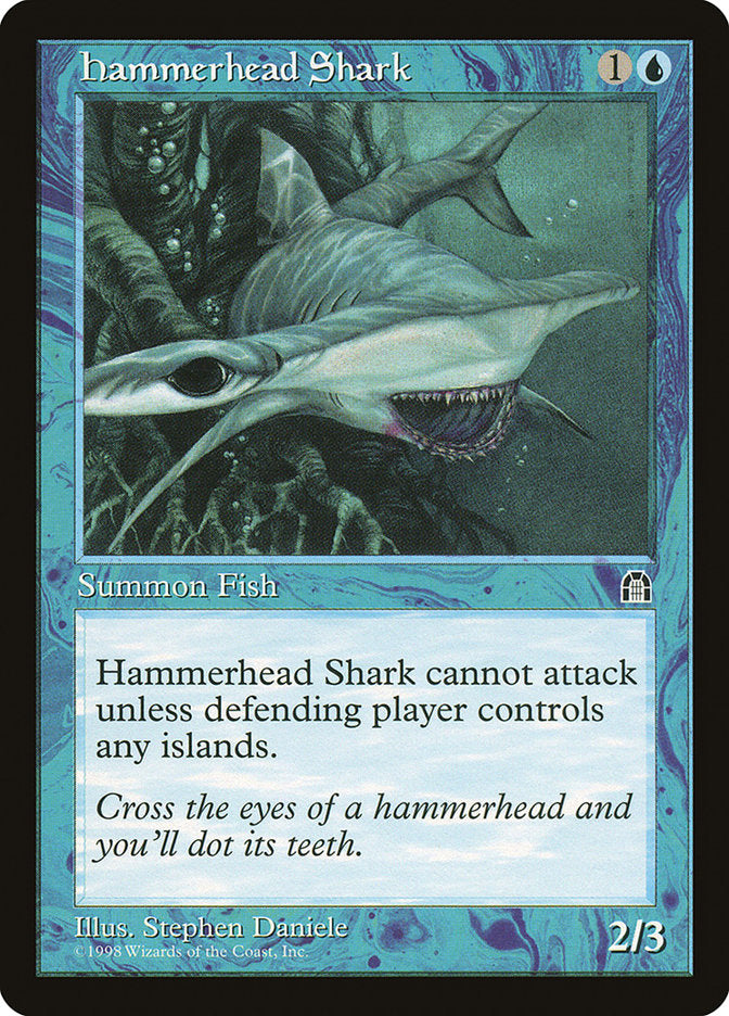 Hammerhead Shark [Stronghold] MTG Single Magic: The Gathering    | Red Claw Gaming