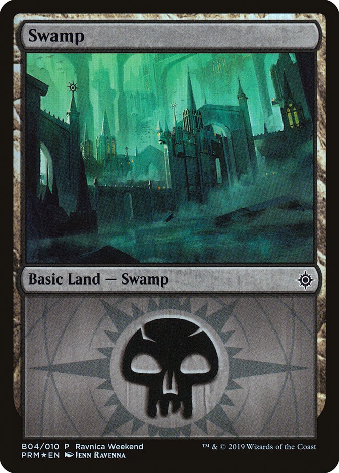 Swamp (B04) [Ravnica Allegiance Guild Kit] MTG Single Magic: The Gathering    | Red Claw Gaming