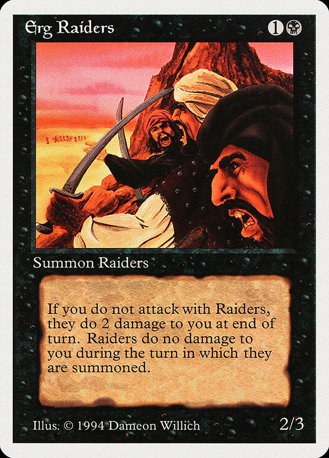 Erg Raiders [Summer Magic / Edgar] MTG Single Magic: The Gathering    | Red Claw Gaming