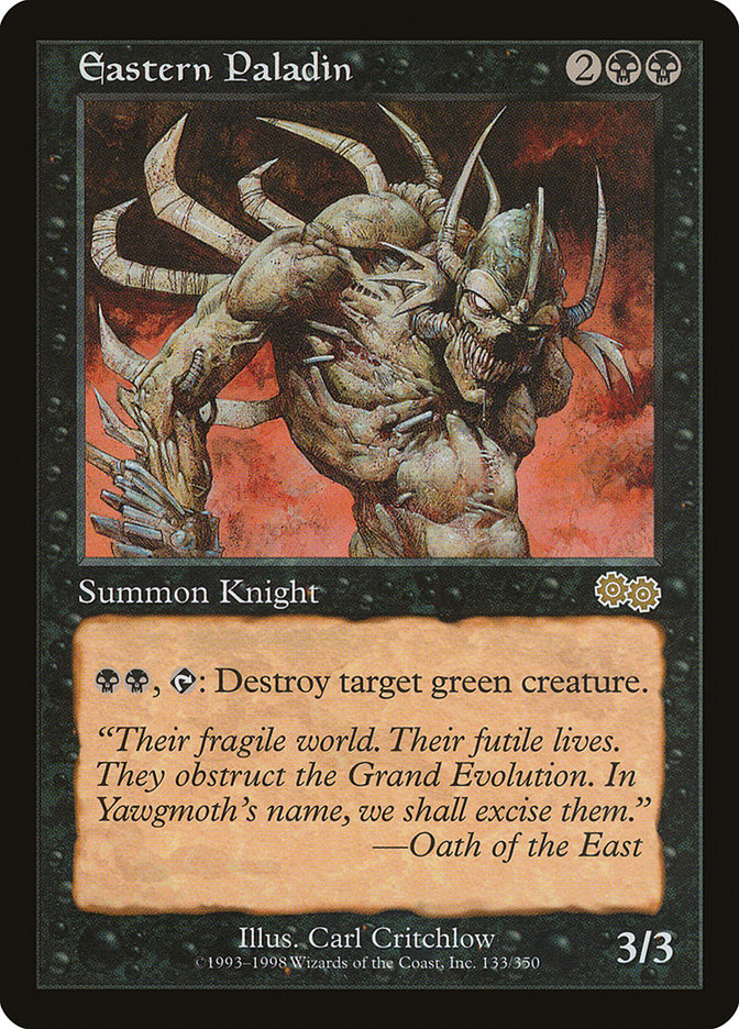 Eastern Paladin [Urza's Saga] MTG Single Magic: The Gathering    | Red Claw Gaming