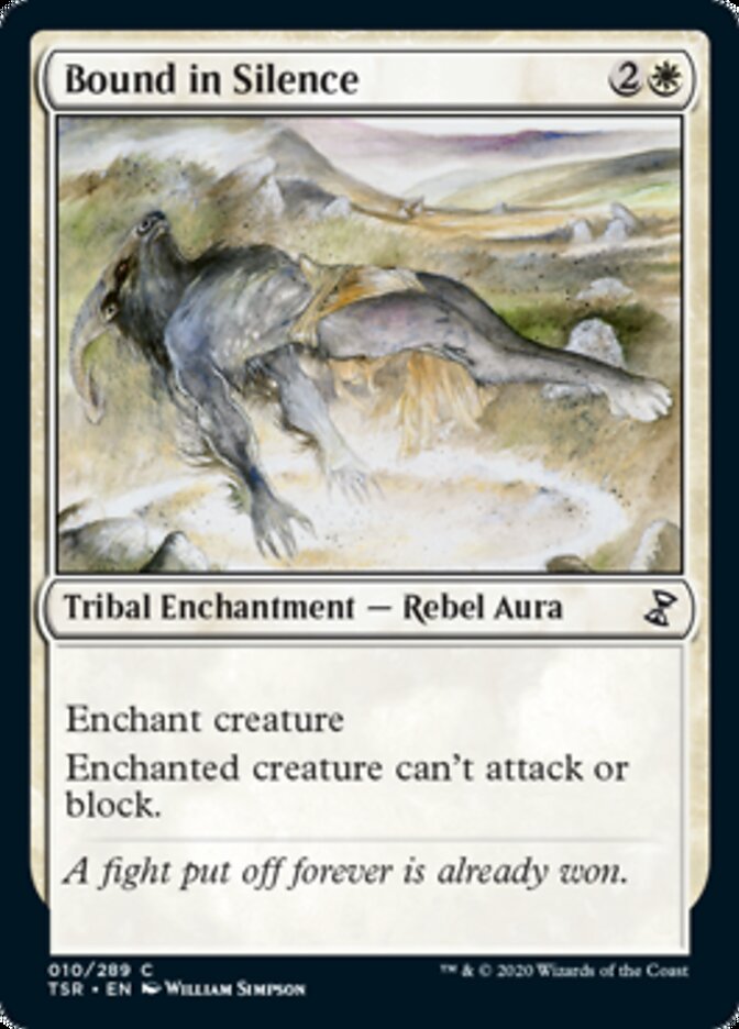 Bound in Silence [Time Spiral Remastered] MTG Single Magic: The Gathering    | Red Claw Gaming