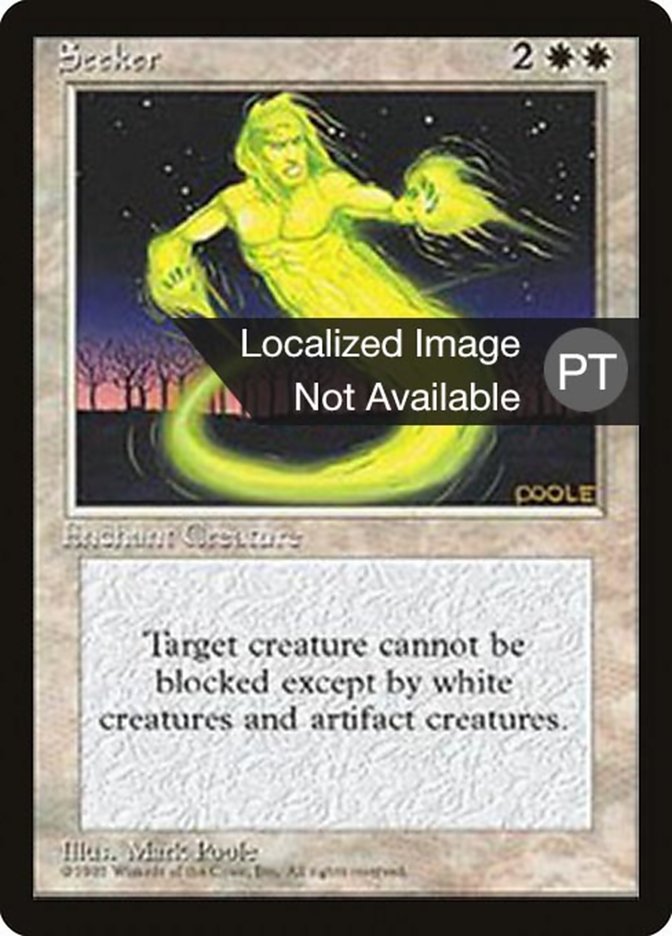 Seeker [Fourth Edition (Foreign Black Border)] MTG Single Magic: The Gathering    | Red Claw Gaming