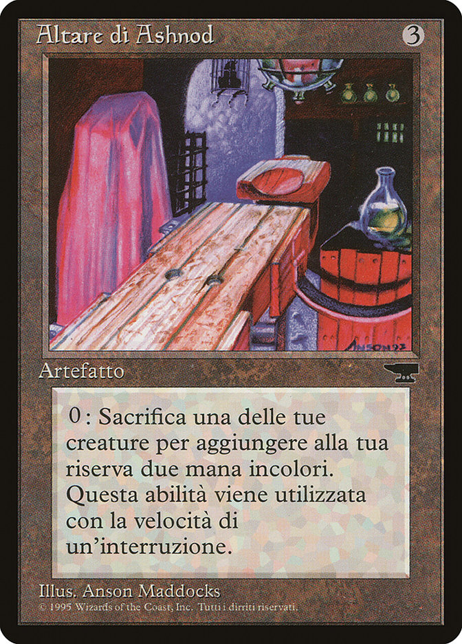 Ashnod's Altar (Italian) - "Altare di Ashnod" [Rinascimento] MTG Single Magic: The Gathering    | Red Claw Gaming