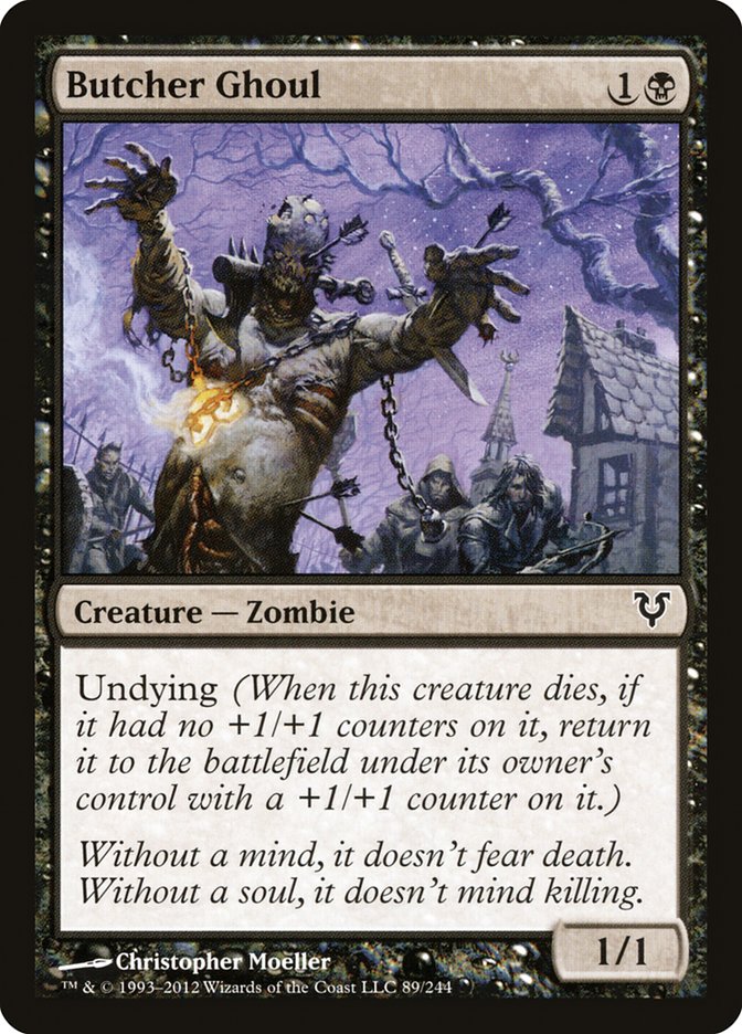 Butcher Ghoul [Avacyn Restored] MTG Single Magic: The Gathering    | Red Claw Gaming