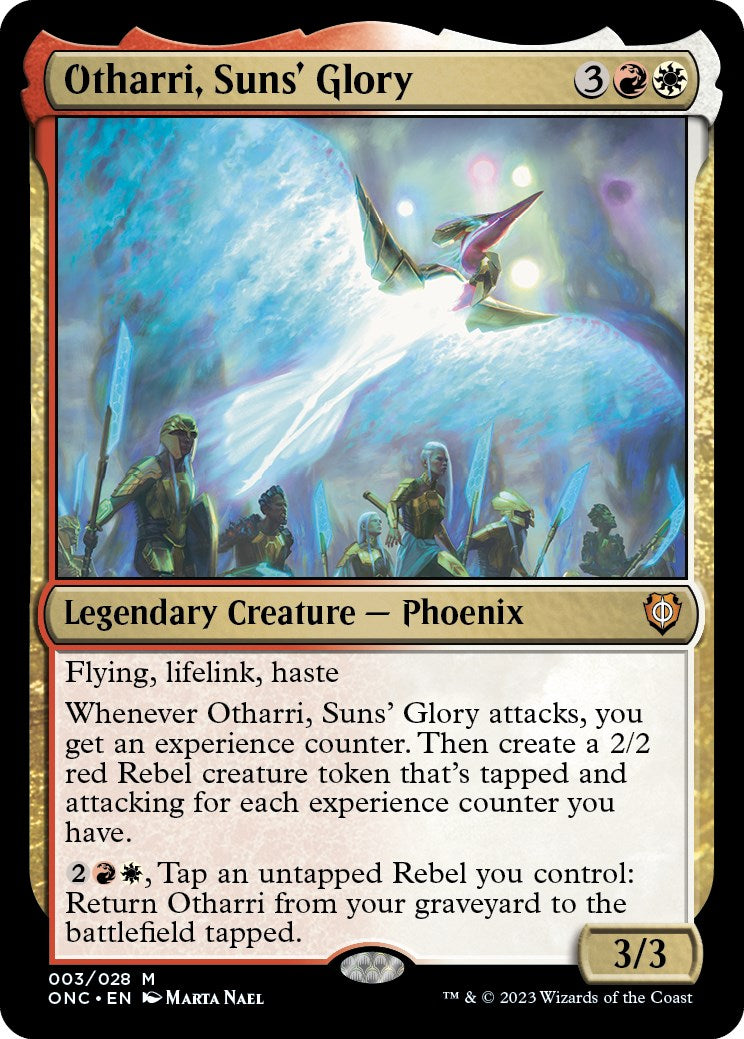 Otharri, Suns' Glory [Phyrexia: All Will Be One Commander] MTG Single Magic: The Gathering    | Red Claw Gaming