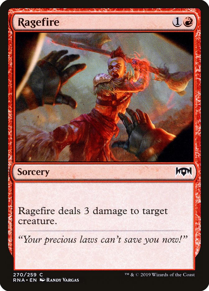 Ragefire [Ravnica Allegiance] MTG Single Magic: The Gathering    | Red Claw Gaming