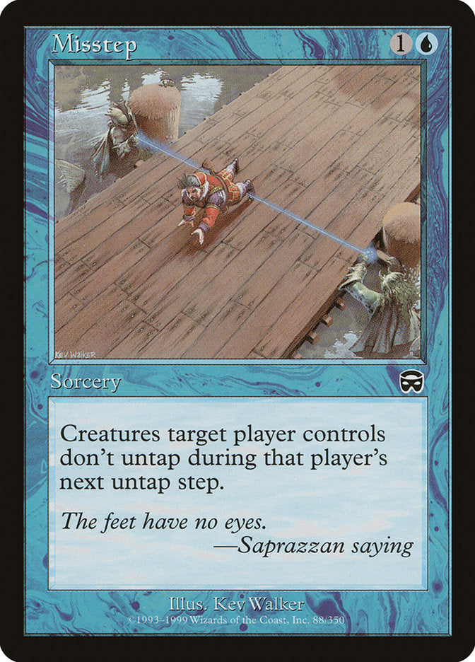 Misstep [Mercadian Masques] MTG Single Magic: The Gathering    | Red Claw Gaming