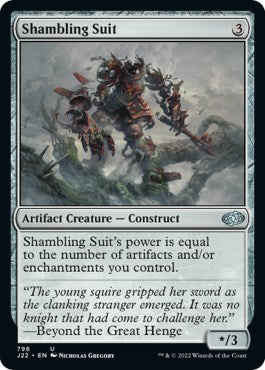 Shambling Suit [Jumpstart 2022] MTG Single Magic: The Gathering    | Red Claw Gaming