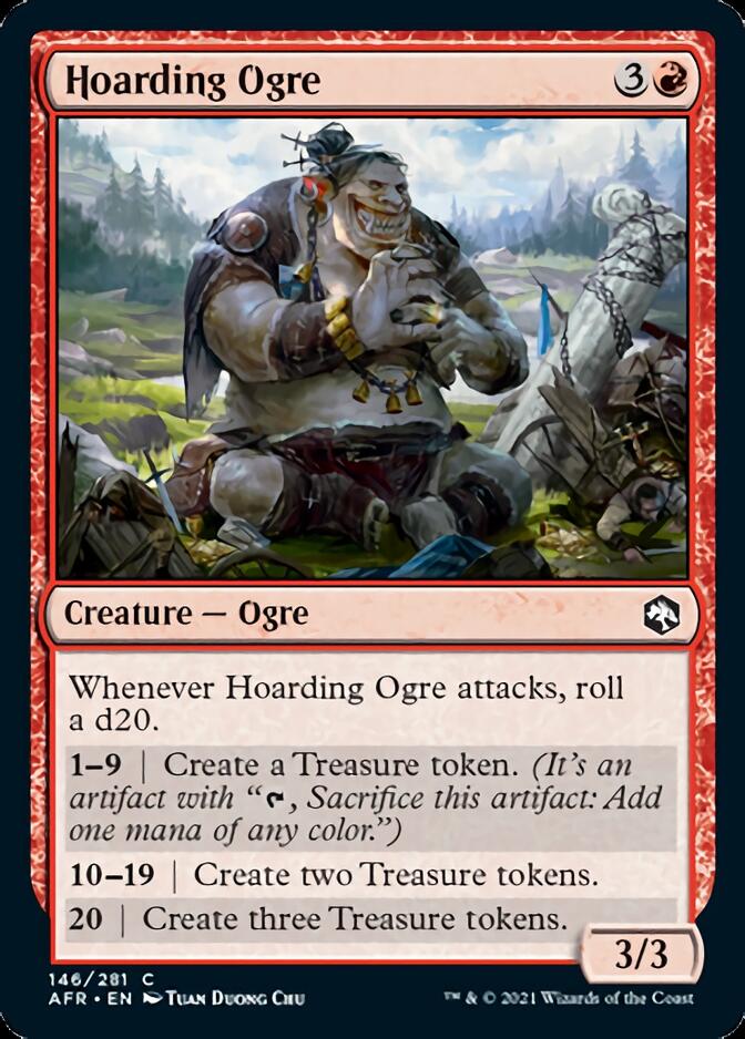 Hoarding Ogre [Dungeons & Dragons: Adventures in the Forgotten Realms] MTG Single Magic: The Gathering    | Red Claw Gaming