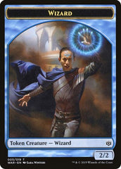 Servo // Wizard Double-Sided Token [Challenger Decks 2020 Tokens] MTG Single Magic: The Gathering    | Red Claw Gaming