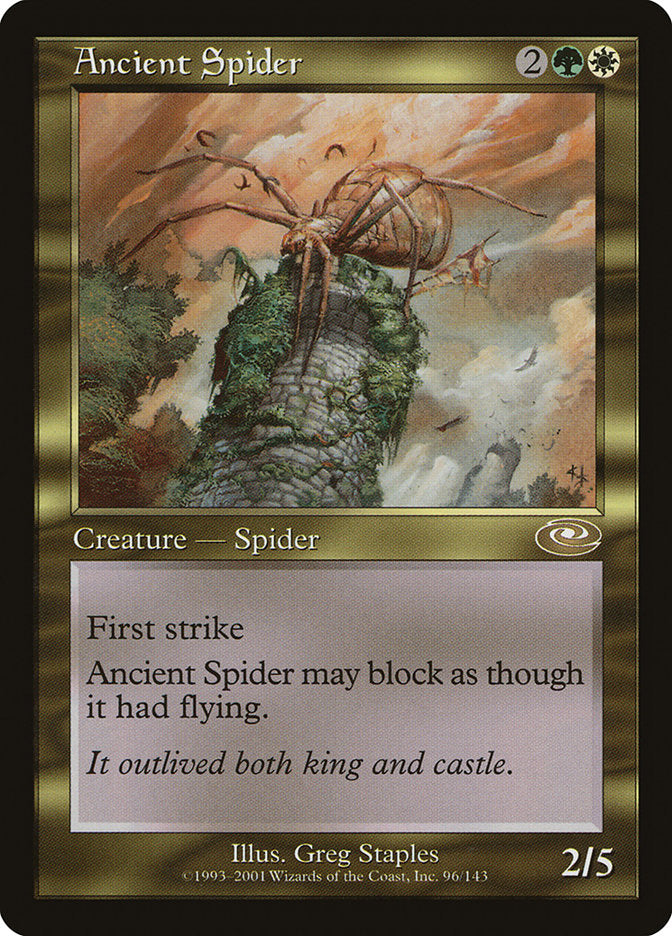 Ancient Spider [Planeshift] MTG Single Magic: The Gathering    | Red Claw Gaming