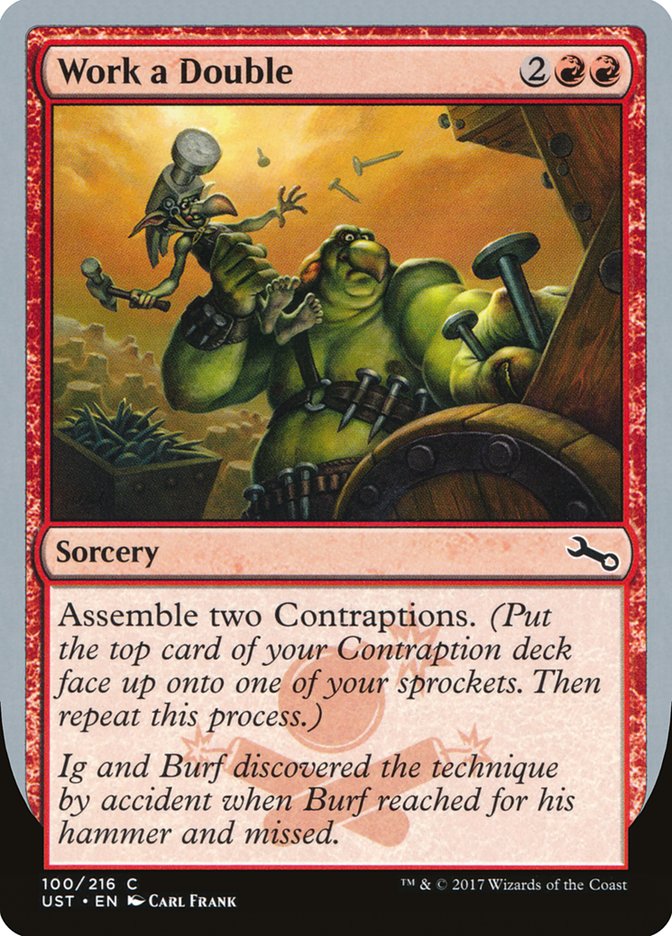 Work a Double [Unstable] MTG Single Magic: The Gathering    | Red Claw Gaming