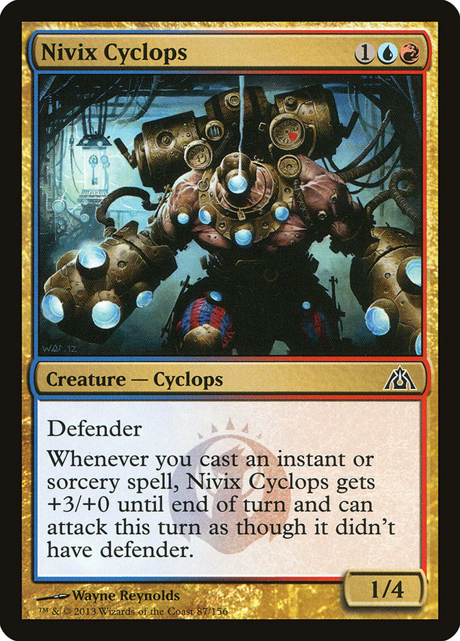 Nivix Cyclops [Dragon's Maze] MTG Single Magic: The Gathering    | Red Claw Gaming