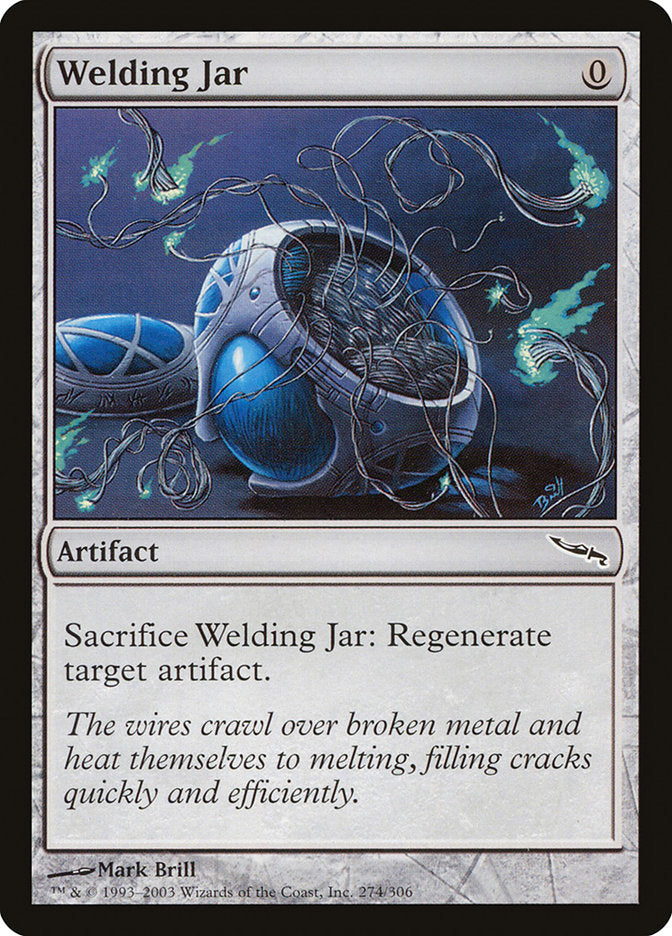 Welding Jar [Mirrodin] MTG Single Magic: The Gathering    | Red Claw Gaming