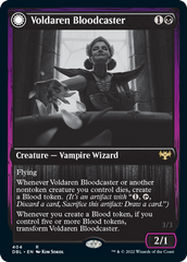 Voldaren Bloodcaster // Bloodbat Summoner [Innistrad: Double Feature] MTG Single Magic: The Gathering    | Red Claw Gaming